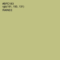 #BFC183 - Rainee Color Image