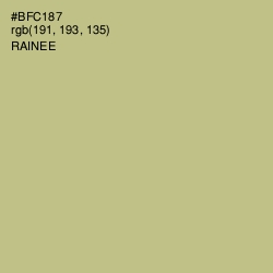 #BFC187 - Rainee Color Image