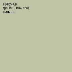 #BFC4A6 - Rainee Color Image