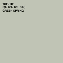 #BFC4B4 - Green Spring Color Image