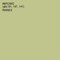 #BFC58D - Rainee Color Image