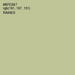 #BFC597 - Rainee Color Image
