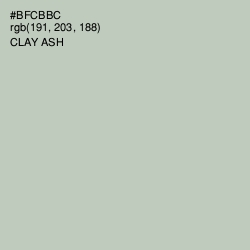#BFCBBC - Clay Ash Color Image