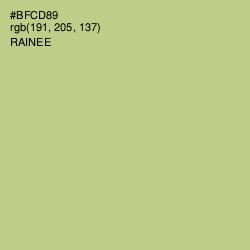 #BFCD89 - Rainee Color Image