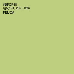 #BFCF80 - Feijoa Color Image