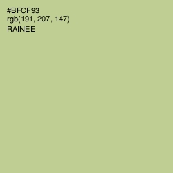 #BFCF93 - Rainee Color Image