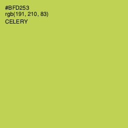 #BFD253 - Celery Color Image