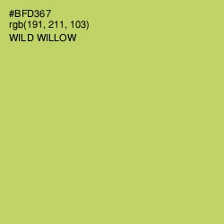 #BFD367 - Wild Willow Color Image