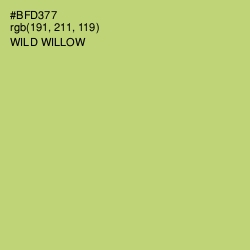 #BFD377 - Wild Willow Color Image