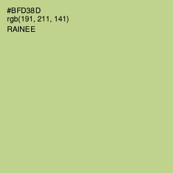 #BFD38D - Rainee Color Image