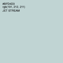 #BFD4D3 - Jet Stream Color Image