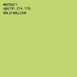 #BFD671 - Wild Willow Color Image