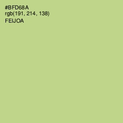 #BFD68A - Feijoa Color Image