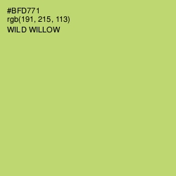 #BFD771 - Wild Willow Color Image