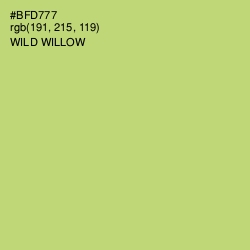 #BFD777 - Wild Willow Color Image