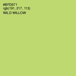 #BFD971 - Wild Willow Color Image