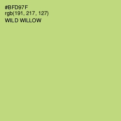#BFD97F - Wild Willow Color Image