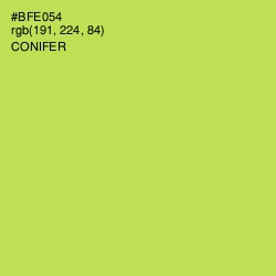 #BFE054 - Conifer Color Image