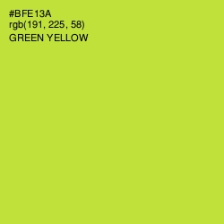 #BFE13A - Green Yellow Color Image