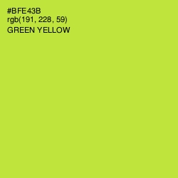 #BFE43B - Green Yellow Color Image