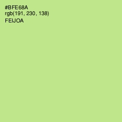 #BFE68A - Feijoa Color Image