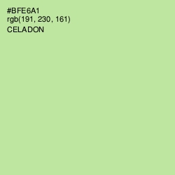 #BFE6A1 - Celadon Color Image