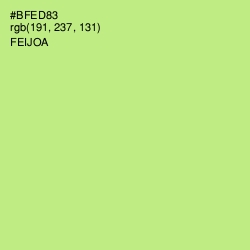 #BFED83 - Feijoa Color Image