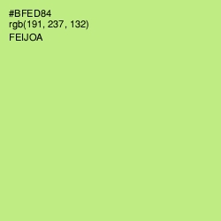 #BFED84 - Feijoa Color Image