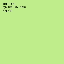 #BFED8C - Feijoa Color Image