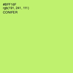 #BFF16F - Conifer Color Image