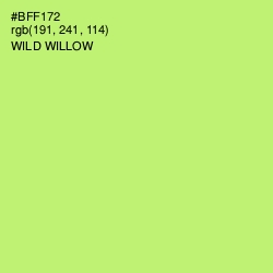 #BFF172 - Wild Willow Color Image