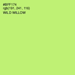 #BFF174 - Wild Willow Color Image