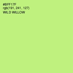 #BFF17F - Wild Willow Color Image