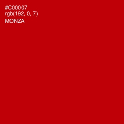 #C00007 - Monza Color Image