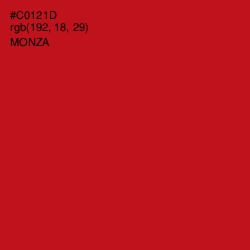 #C0121D - Monza Color Image