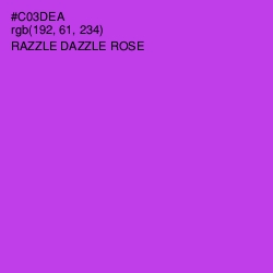 #C03DEA - Razzle Dazzle Rose Color Image