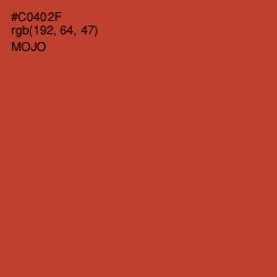 #C0402F - Mojo Color Image