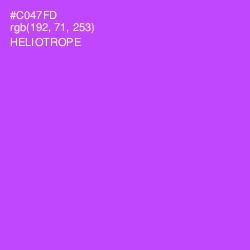 #C047FD - Heliotrope Color Image