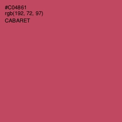 #C04861 - Cabaret Color Image