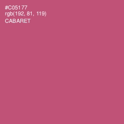 #C05177 - Cabaret Color Image