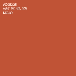 #C05235 - Mojo Color Image