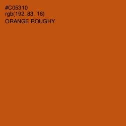 #C05310 - Orange Roughy Color Image