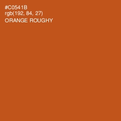 #C0541B - Orange Roughy Color Image