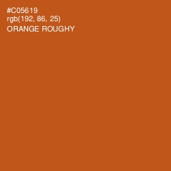 #C05619 - Orange Roughy Color Image