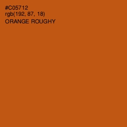 #C05712 - Orange Roughy Color Image