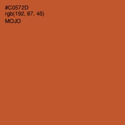 #C0572D - Mojo Color Image