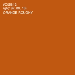 #C05812 - Orange Roughy Color Image