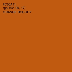 #C05A11 - Orange Roughy Color Image