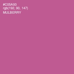 #C05A93 - Mulberry Color Image