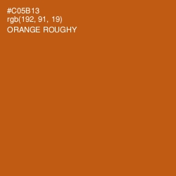 #C05B13 - Orange Roughy Color Image